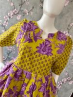 Mix and match kantha cotton maxi