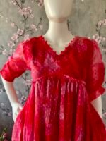 Double shade gergette maxi