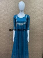 Handwork partywear Maxi