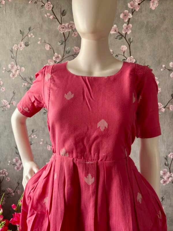 Handloom cotton maxi