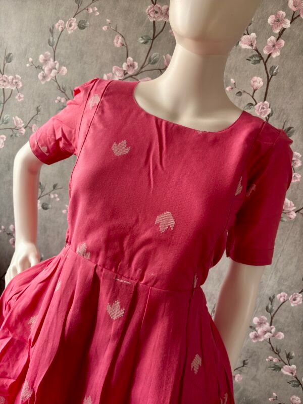 Handloom cotton maxi