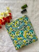 Kantha cotton multicolour maxi