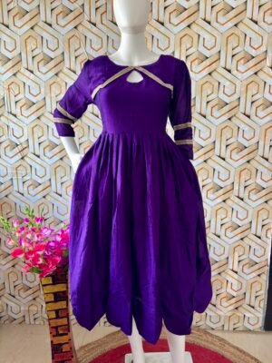 Festival vichitra silk maxi