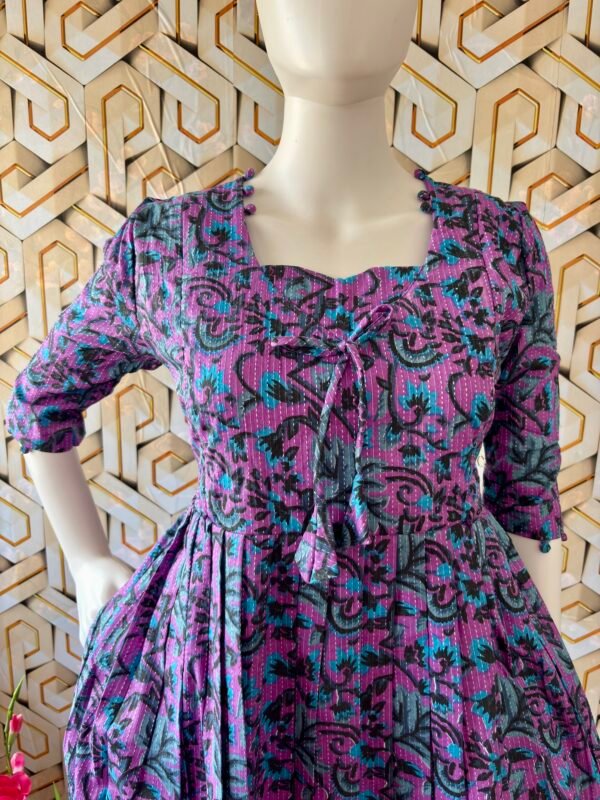 Kanta cotton printed maxi