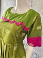 Mix and match raw silk cotton maxi