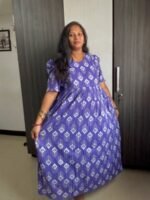 Diamond desing print maxi