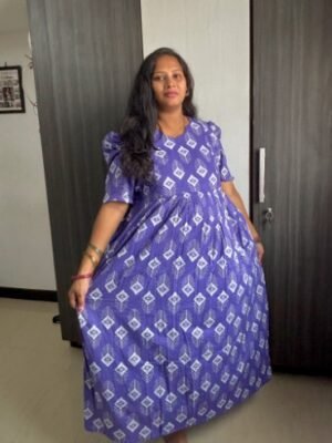 Diamond desing print maxi