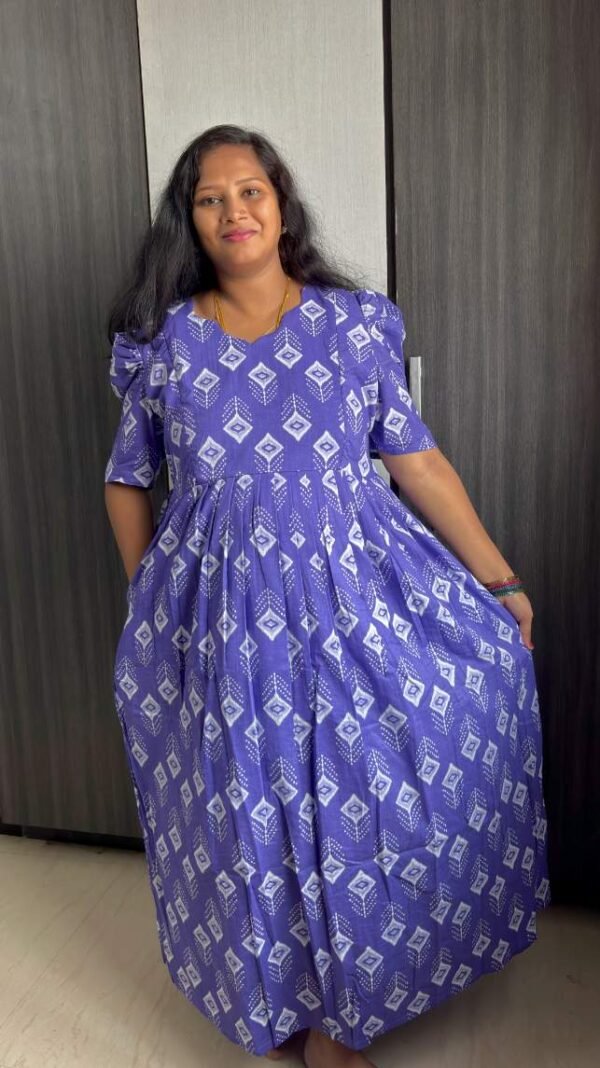 Diamond desing print maxi